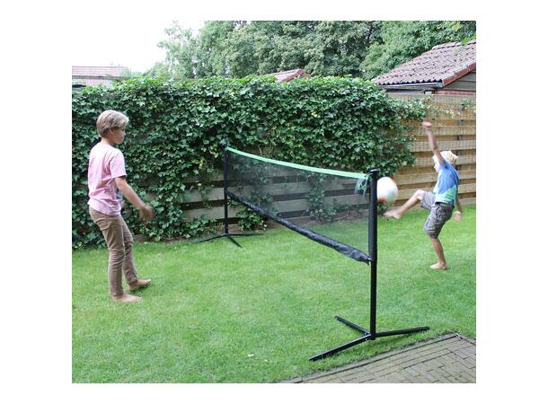 EXIT regulerbart sportsnett 3 meter Badmintonnett tennisnett volleyballnett 