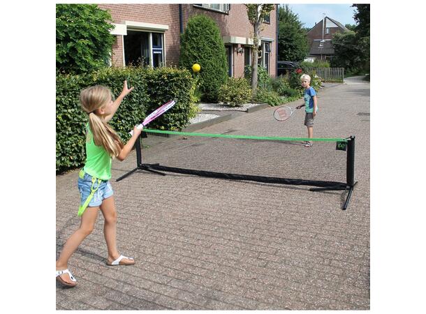 EXIT regulerbart sportsnett 3 meter Badmintonnett tennisnett volleyballnett 