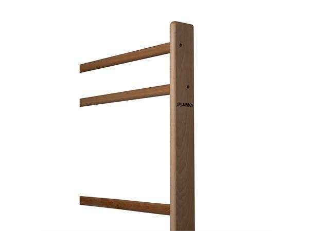Klubben Eco Ribbevegg 210x90 cm 1 seksjon | Avstand 10,5 cm | Bøk
