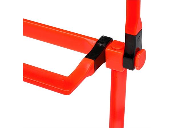 Hekk | Mini treningshekker 6 stk. Justerbar høyde: 20,25,33 og 40 cm 