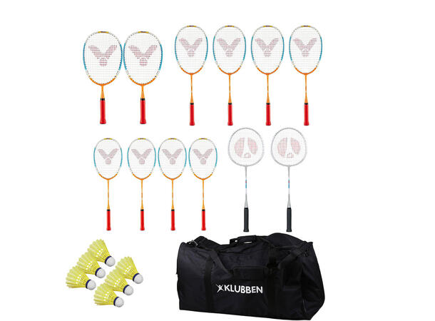 Badmintonsett til skoler - Concept Innføring i badminton til skoler 