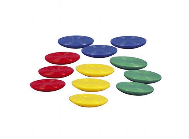 Balansehalvkuler Stepping Stones Sett med 12 stykk 