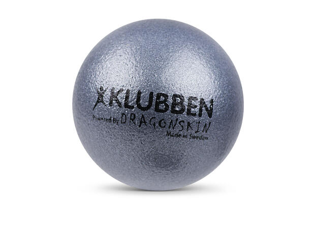 Dragonskin Grip skumball 16 cm | Sølv Softball til lek, stikkball & kanonball 