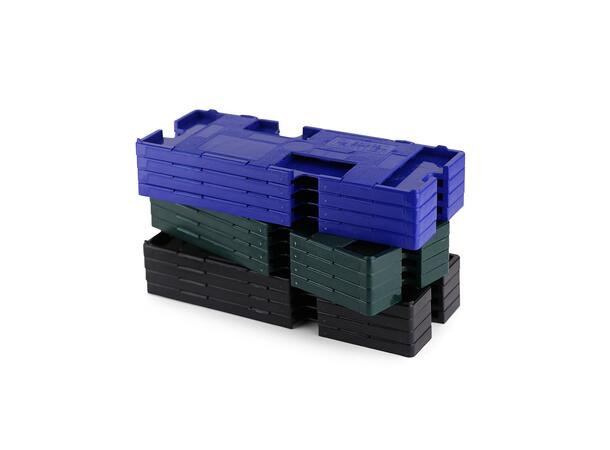 Hardplastmapper til dubleringsmaskin Til nye modeller | Svart | 32 stk. 