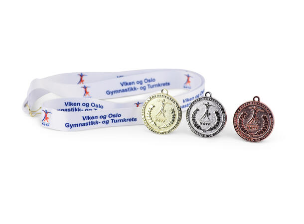 Kretsmestermedalje Bronse Viken og Oslo Gymnastikk- og Turnkrets 