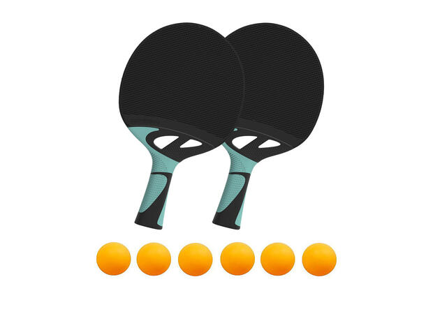 Bordtennissett Cornilleau Tacteo 30 2 uteracketer | 6 baller | Fritid 