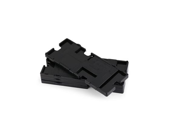 Hardplastmapper til dubleringsmaskin Til nye modeller | Svart | 4 stk. 