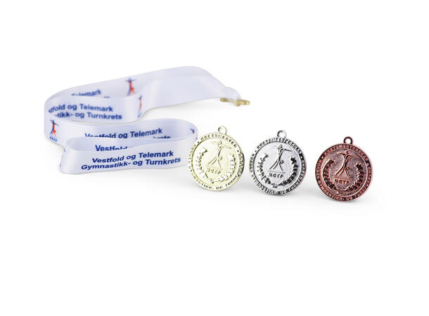 Kretsmestermedalje Bronse Vestfold og Telemark Gymnastikk- og Turn 