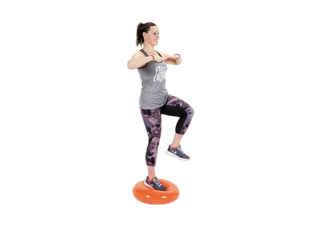 Balansepute Disco Sport 55 cm Balansepute med nupper på en side 