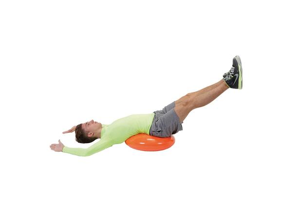 Balansepute Disco Sport 55 cm Balansepute med nupper på en side 