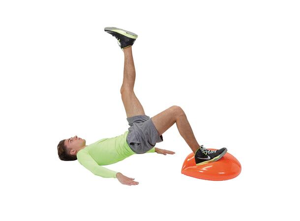 Balansepute Disco Sport 55 cm Balansepute med nupper på en side 