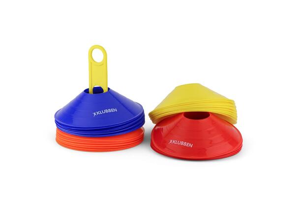 Markeringstallerkener 40 stk D: 19 cm | H: 6 cm | 4 farger 