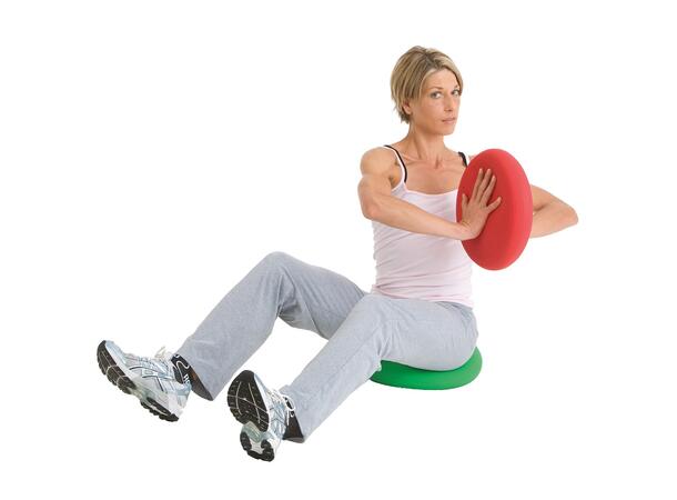 Balansepute Togu Dynair Senso 33 cm Blå | Balansepute med nupper 