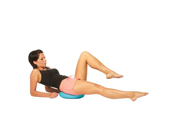 Balansepute Togu Dynair Senso 33 cm Blå | Balansepute med nupper 