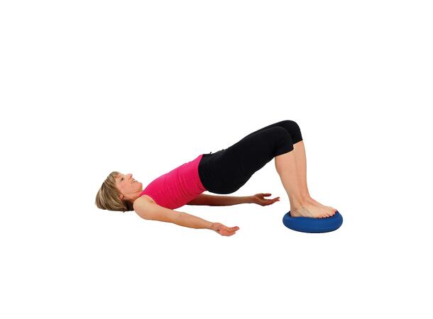 Balansepute Togu Dynair Senso 33 cm Blå | Balansepute med nupper 