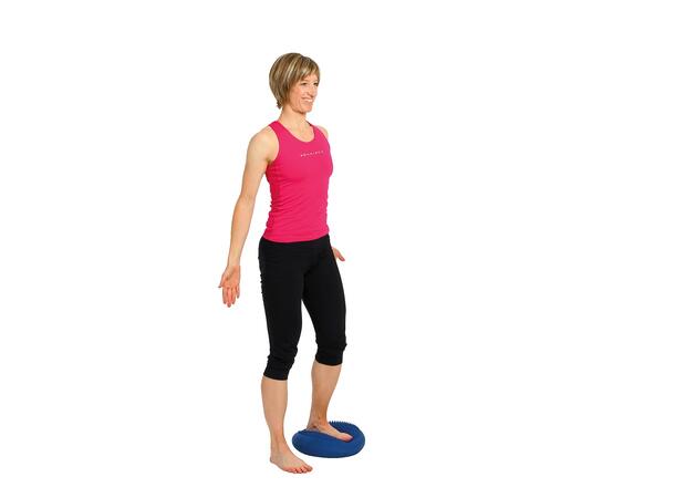 Balansepute Togu Dynair Senso 33 cm Blå | Balansepute med nupper 