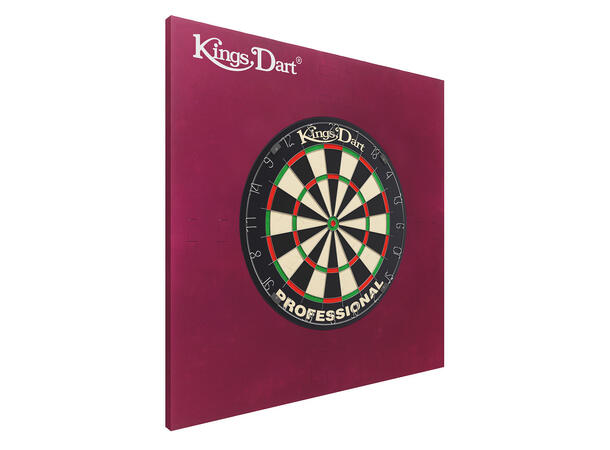 Dartsett Kings Dart Pro Profesjonell skive med fangfelt 