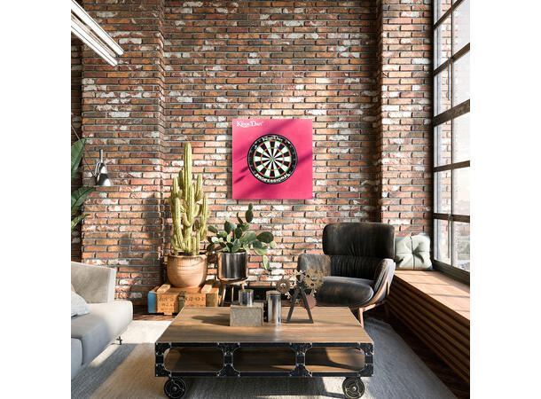 Dartsett Kings Dart Pro Profesjonell skive med fangfelt 