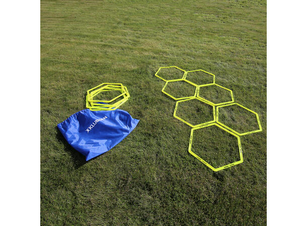 Hexa Ring System Sett med 12 ringer og koblinger 