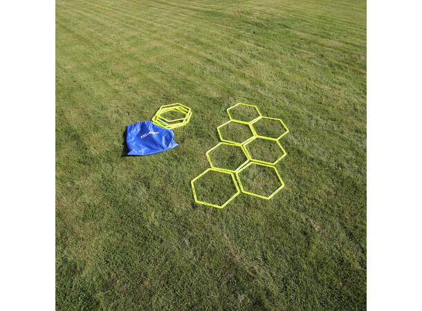 Hexa Ring System Sett med 12 ringer og koblinger 
