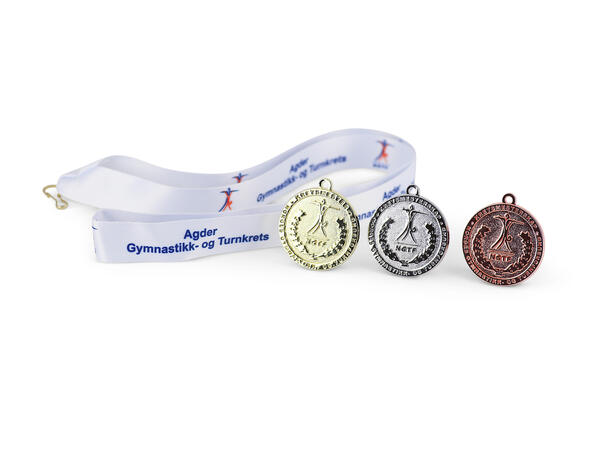 Kretsmestermedalje Bronse Agder Gymnastikk- og Turnkrets 