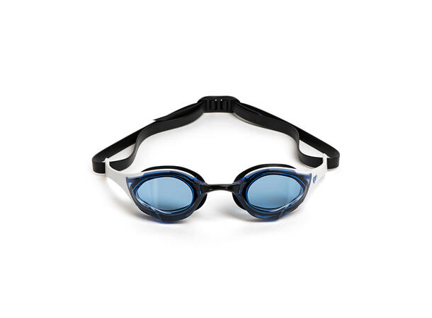Cobra Edge Swipe Svømmebrille Arena | Blå linse/Hvit | Racing brille 