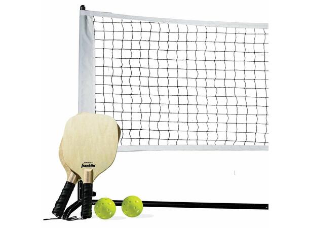 Pickleballracket Startersett Nett 1/2 Court | 2 racketer | 2 baller 