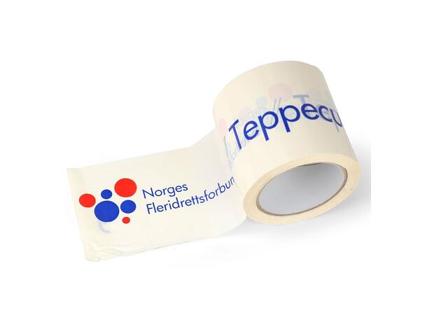 Tape Teppe curling hvit 20 stk. 50mm Hvit tape 5 cm 