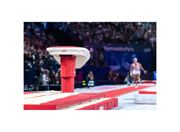 Tilbehør - Gymnova tilløpsmatte 25 m Konkurransebane | 25 x 1 x 0,025 m 