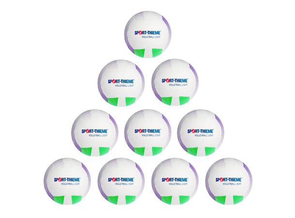 Volleyball Sport-Thieme Light 20 | 10 st Str. 5 | Lett ball 