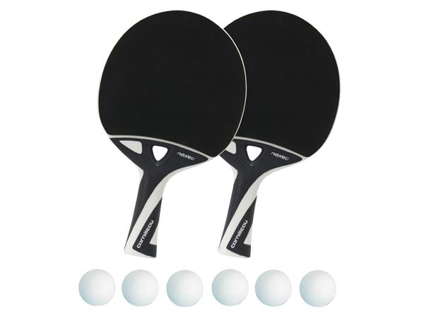 Bordtennissett Cornilleau Nexeo X70 2 uteracketer | 6 baller 