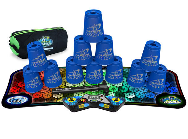 Speed Stacks Komplett Sett Blå 