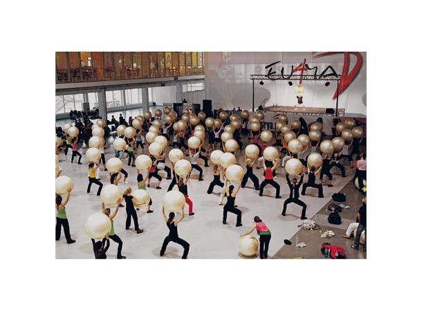 Gymnic Fit Ball pakketilbud 6 stk. 75 cm 6 treningsballer for deg mellom 180-190