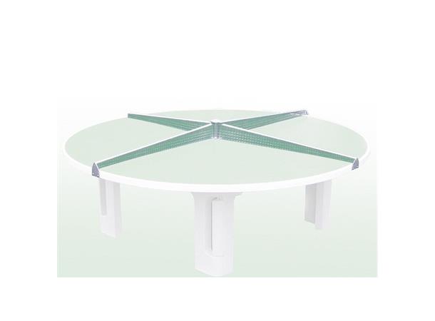 Bordtennisnett til utebruk Komplett aluminiumsnett til rundt bord