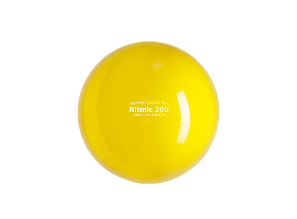 RG Ball Ritmic 18,5 cm | 280 gr | Gul Treningsball til rytmisk gymnastikk 