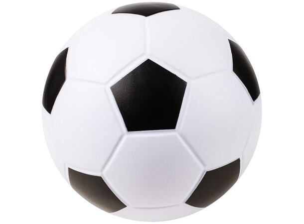 Softball PU-skum 20 cm svart/hvit (12) 12 myke fotballer i størrelse 3 