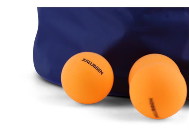 Bordtennisballer i bag 144-pakk | oransje