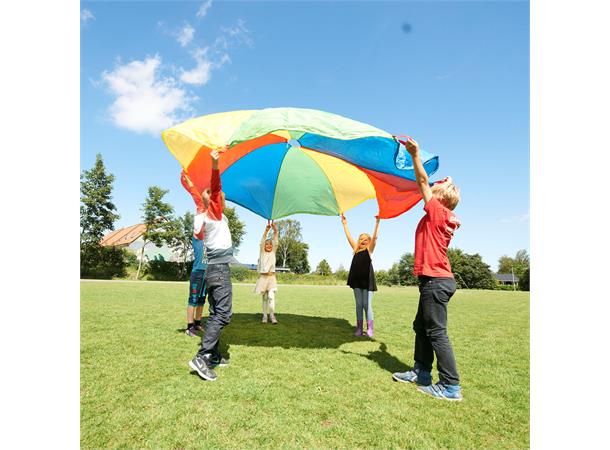 Fallskjerm til lek og fysisk aktivitet Ulike størrelser