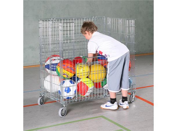 Oppbevaringsvogn Jumbo XXL Oppbevaring til baller og utstyr