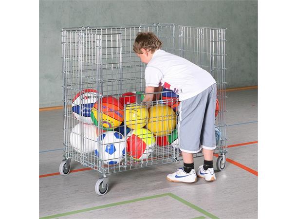 Oppbevaringsvogn Jumbo XXL Oppbevaring til baller og utstyr