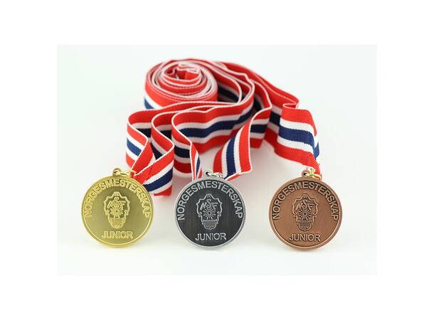 NM Vannpolo Junior, medaljepakke Gull, sølv og bronse (komplett sett) 
