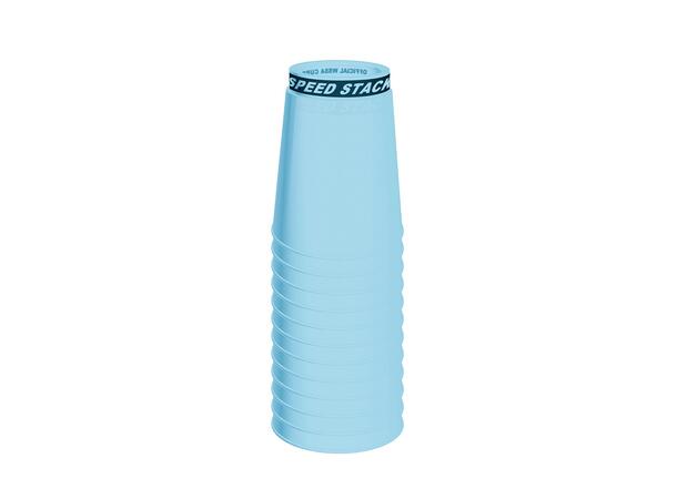 Speed Stacks Pro Sett PS2X Kopper med holder - Light Blue 