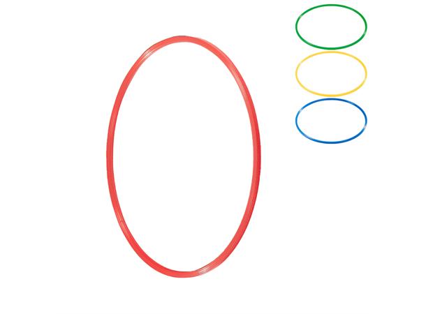 Gymnastikkring Pvc 50 cm 50 cm solid ring med kant-profil
