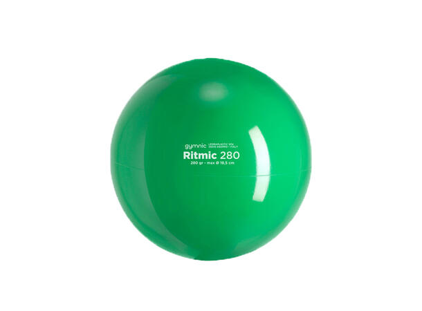 RG Ball Ritmic 18,5 cm | 280 gr | Grønn Treningsball til rytmisk gymnastikk 