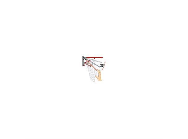 Basketkurv Fjærbelastet 45 kg Innebruk | kun kurv | dunkering