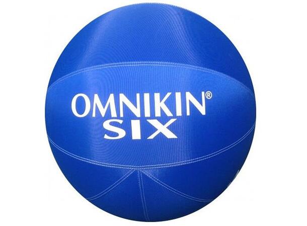 Omnikin® SIX Ball 46 cm | Blå Blå ball med ventilåpning 