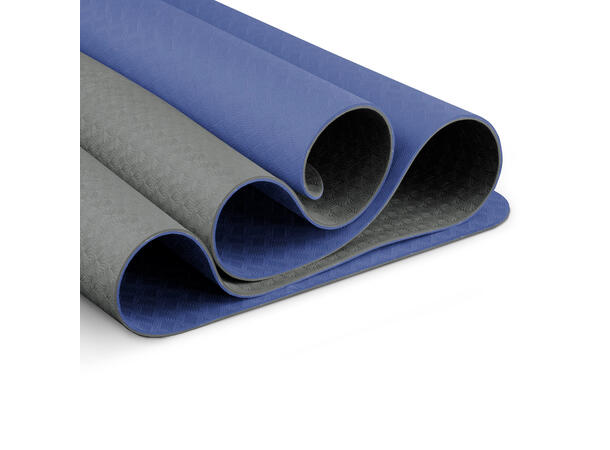 Yoga-Mad Evolution Yogamatte 183 x 61 x 0,4 cm | Blå 