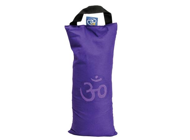 OM Yoga Sand Bag - Lilla Granulat fyll 