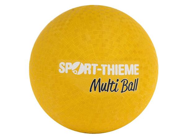 Multiball 21 cm gul Allsidig lekeball i ypperste kvalitet 