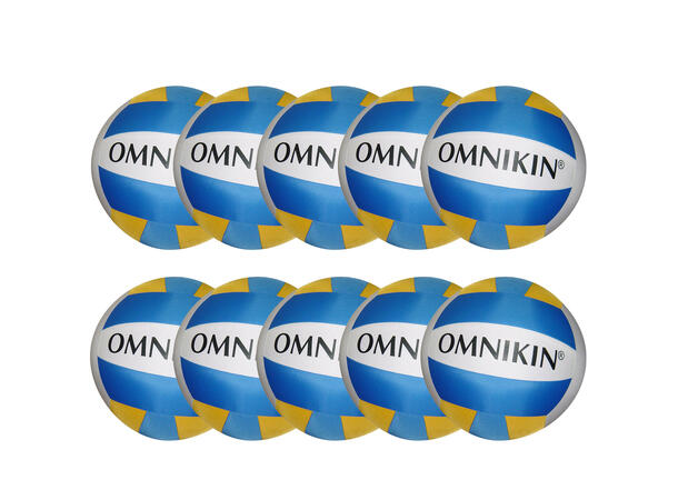 Omnikin® volleyball 41 cm | 10 stk. Ekstra stor, myk og lett 